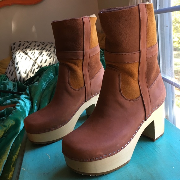 swedish hasbeens hippie boot